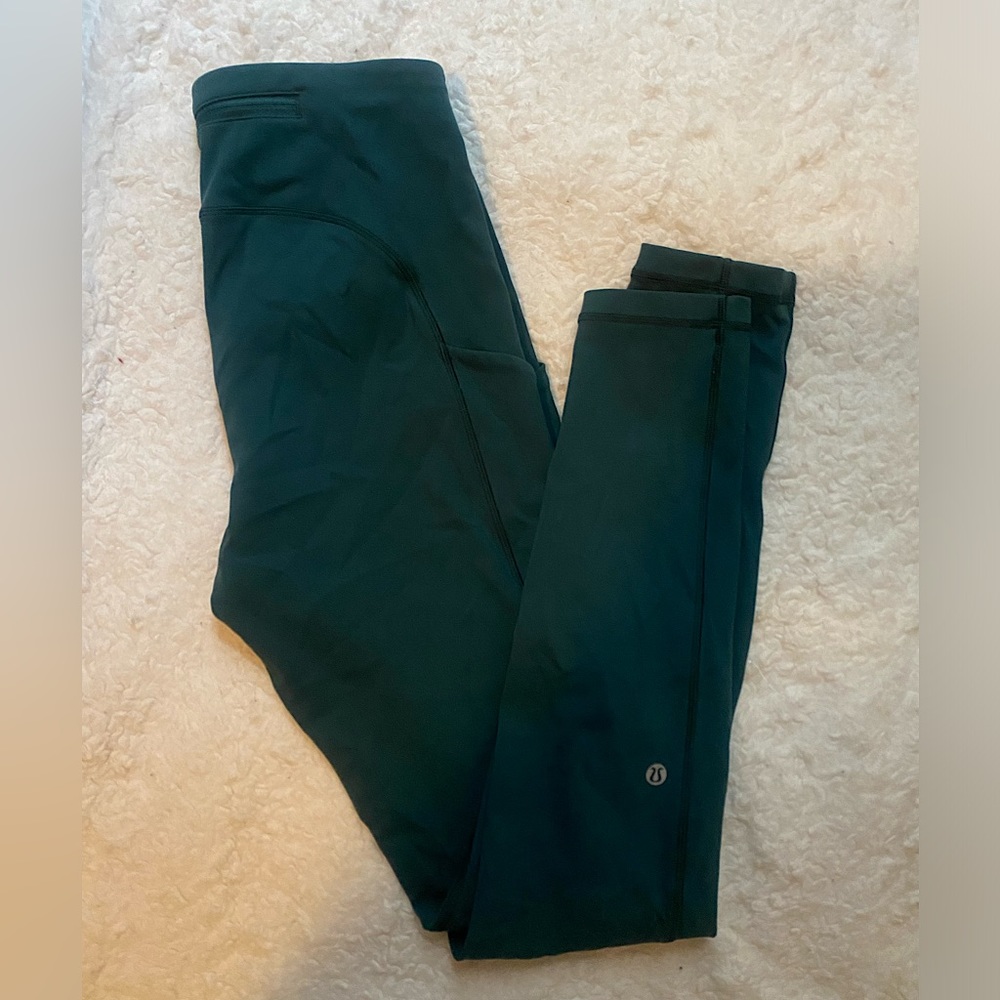 Lululemon SPEED UP TIGHT *FULL-ON LUXTREME 28" Size 6 Jasper Green